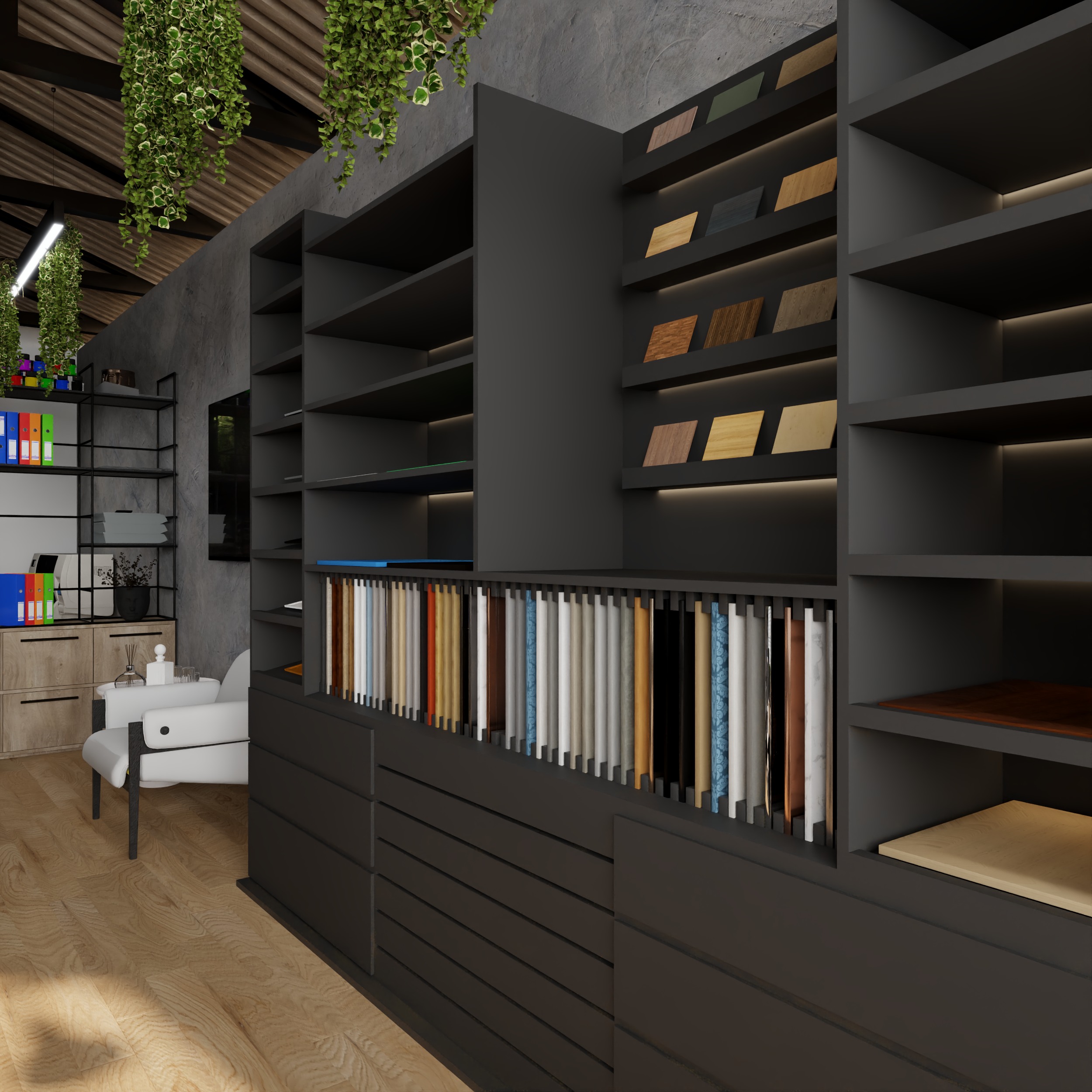 Offices project 3D model_1