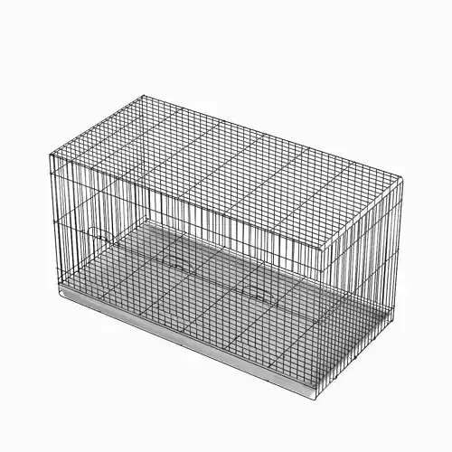 Large Birdcage 01 3D model