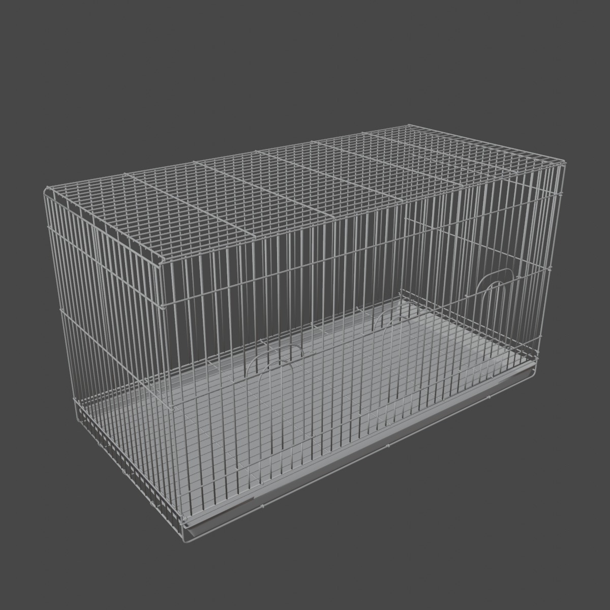 Large Birdcage 01 3D model_8