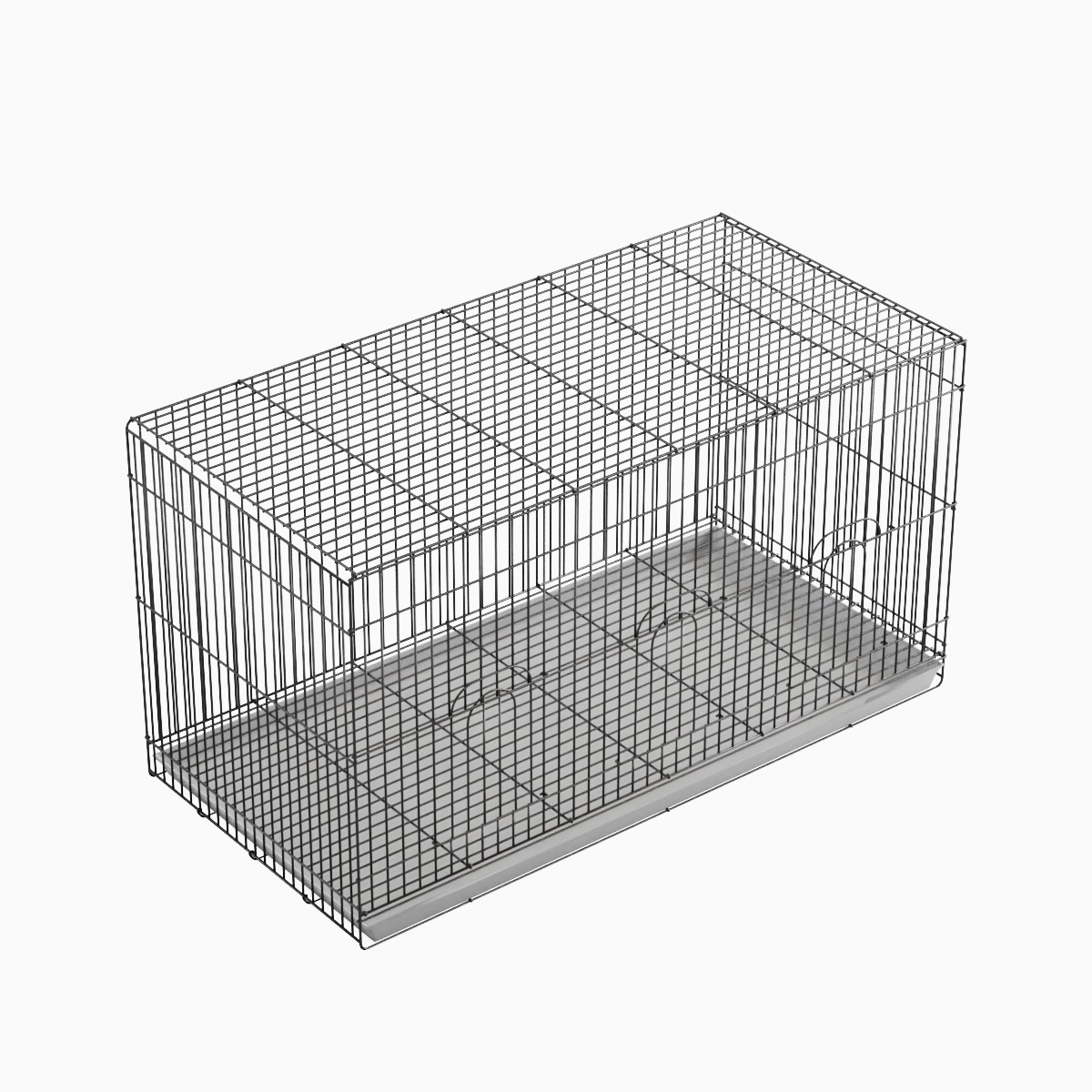Large Birdcage 01 3D model_5