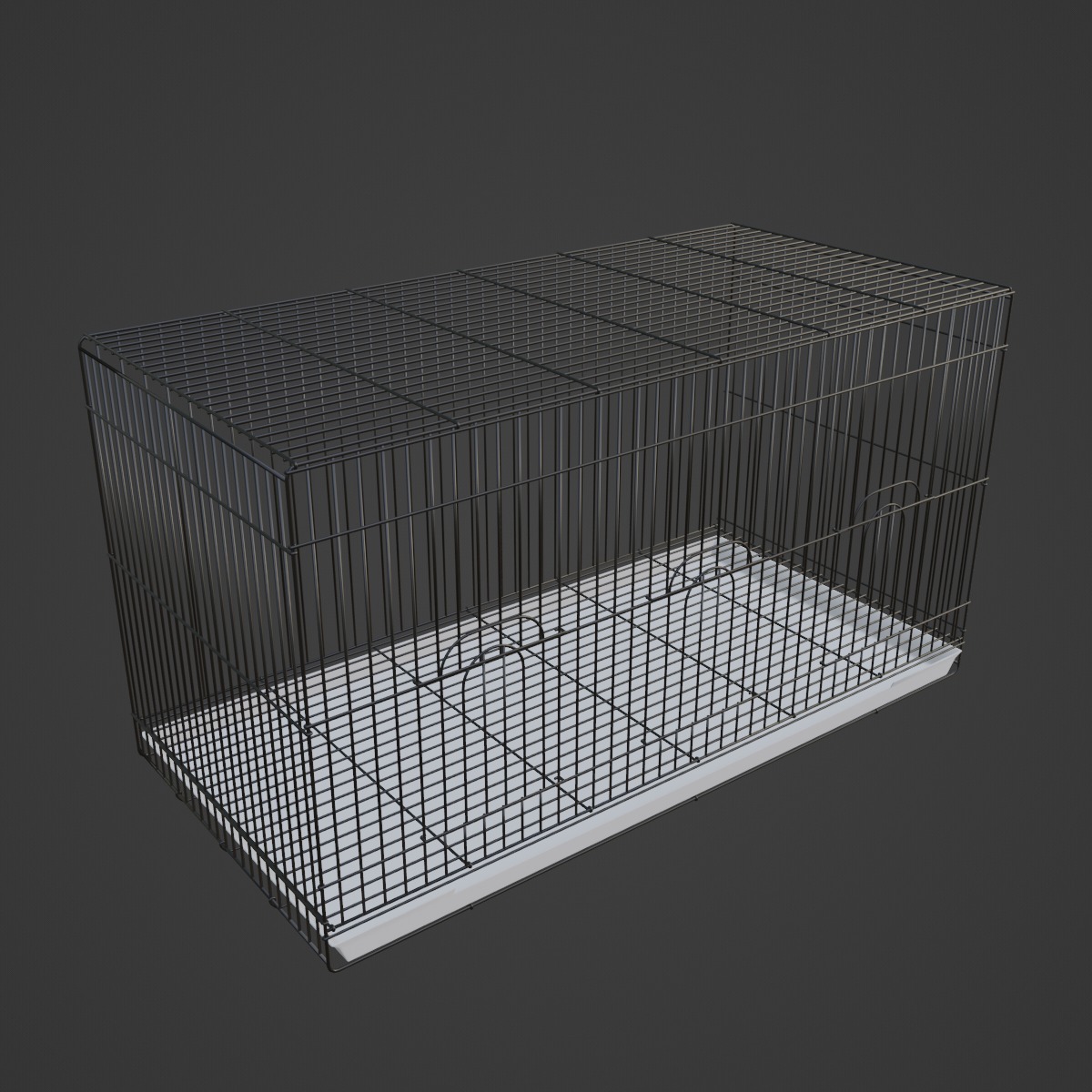 Large Birdcage 01 3D model_6