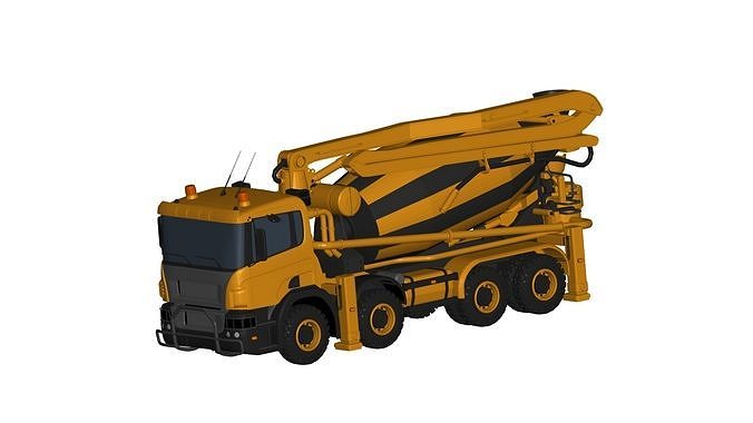  Mixer Track 3D model
