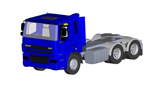 DAF CF truck 3D model