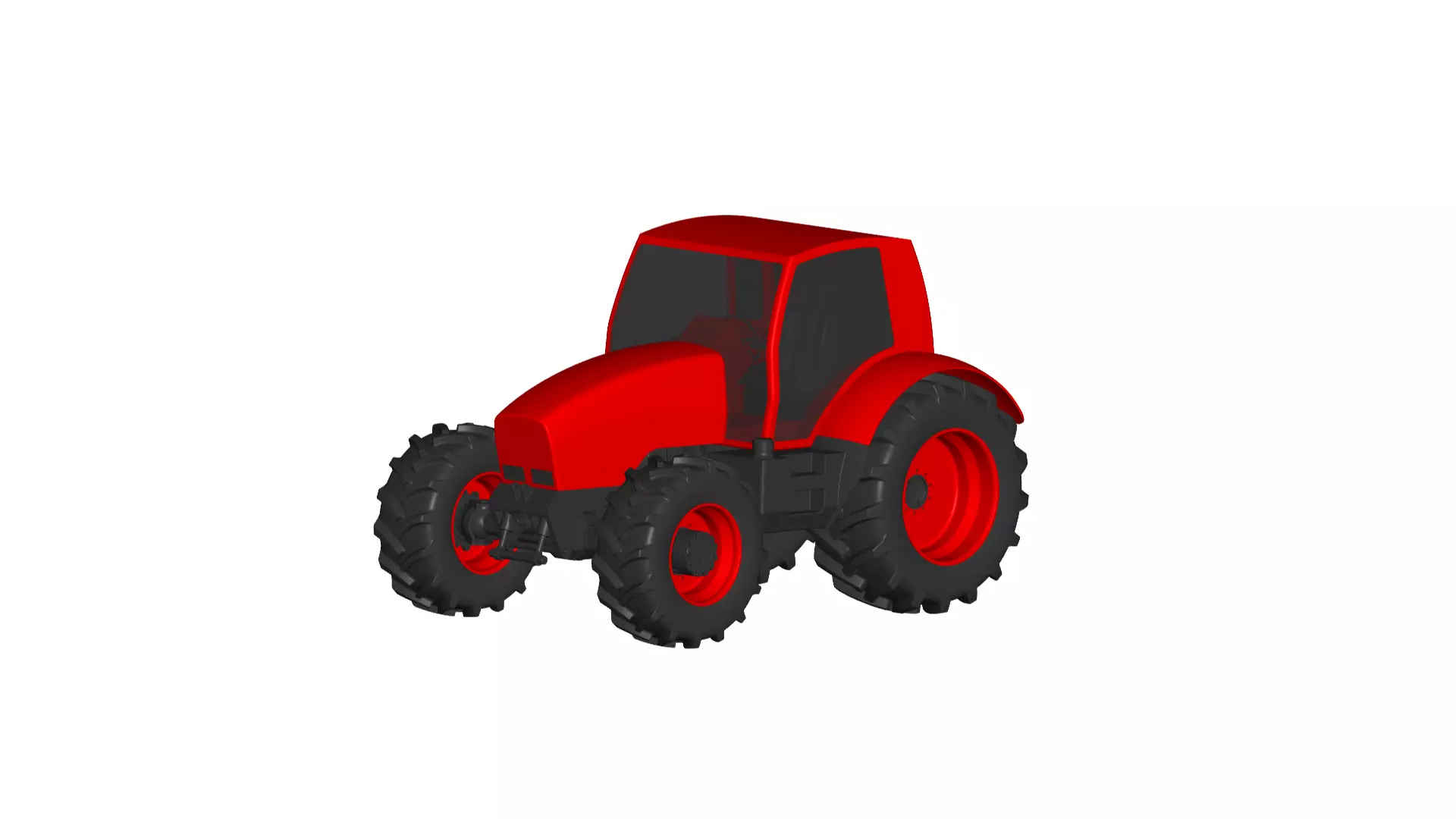 Deutz-Fahr Tractor 3D model