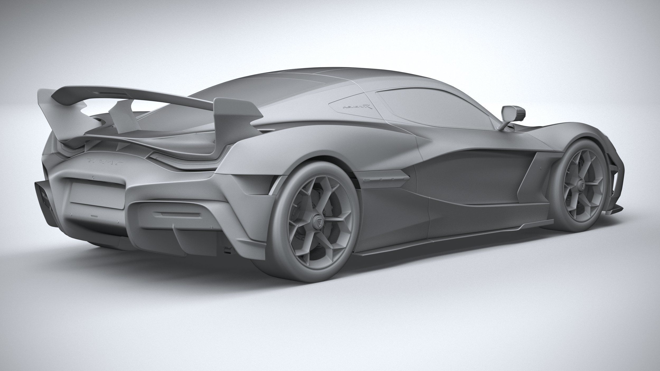 Rimac Nevera R 2025 3D model_25