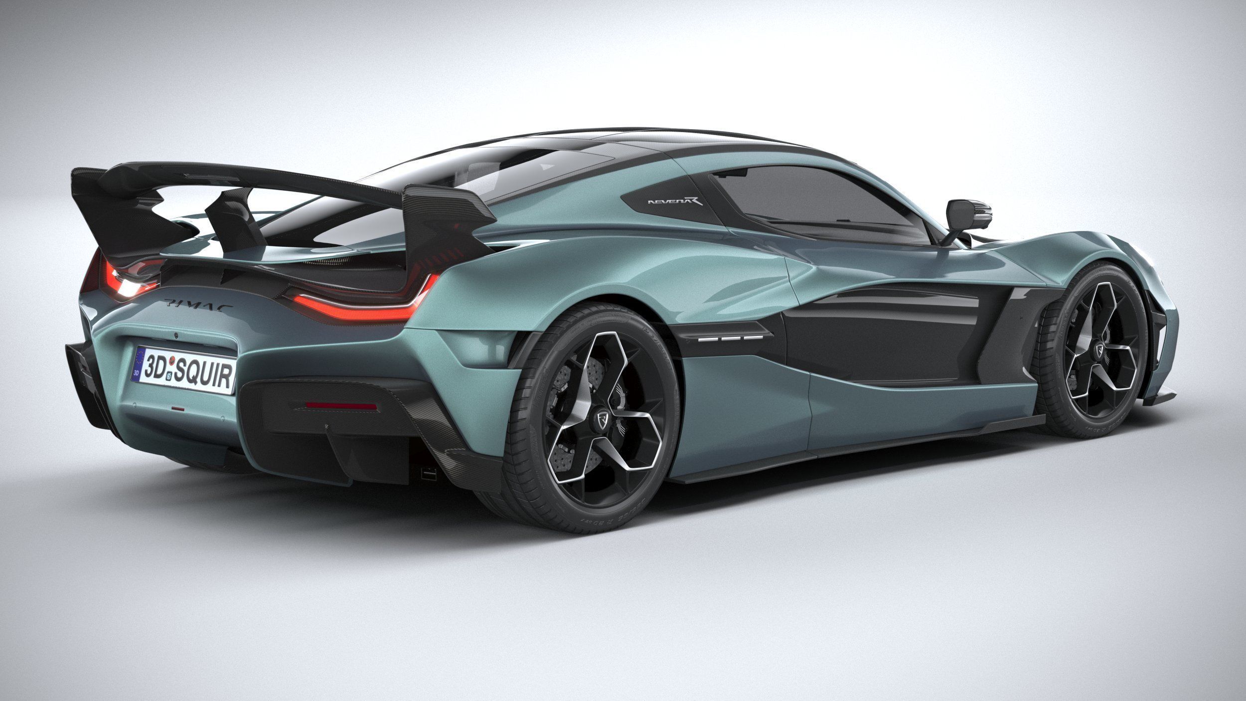 Rimac Nevera R 2025 3D model_17