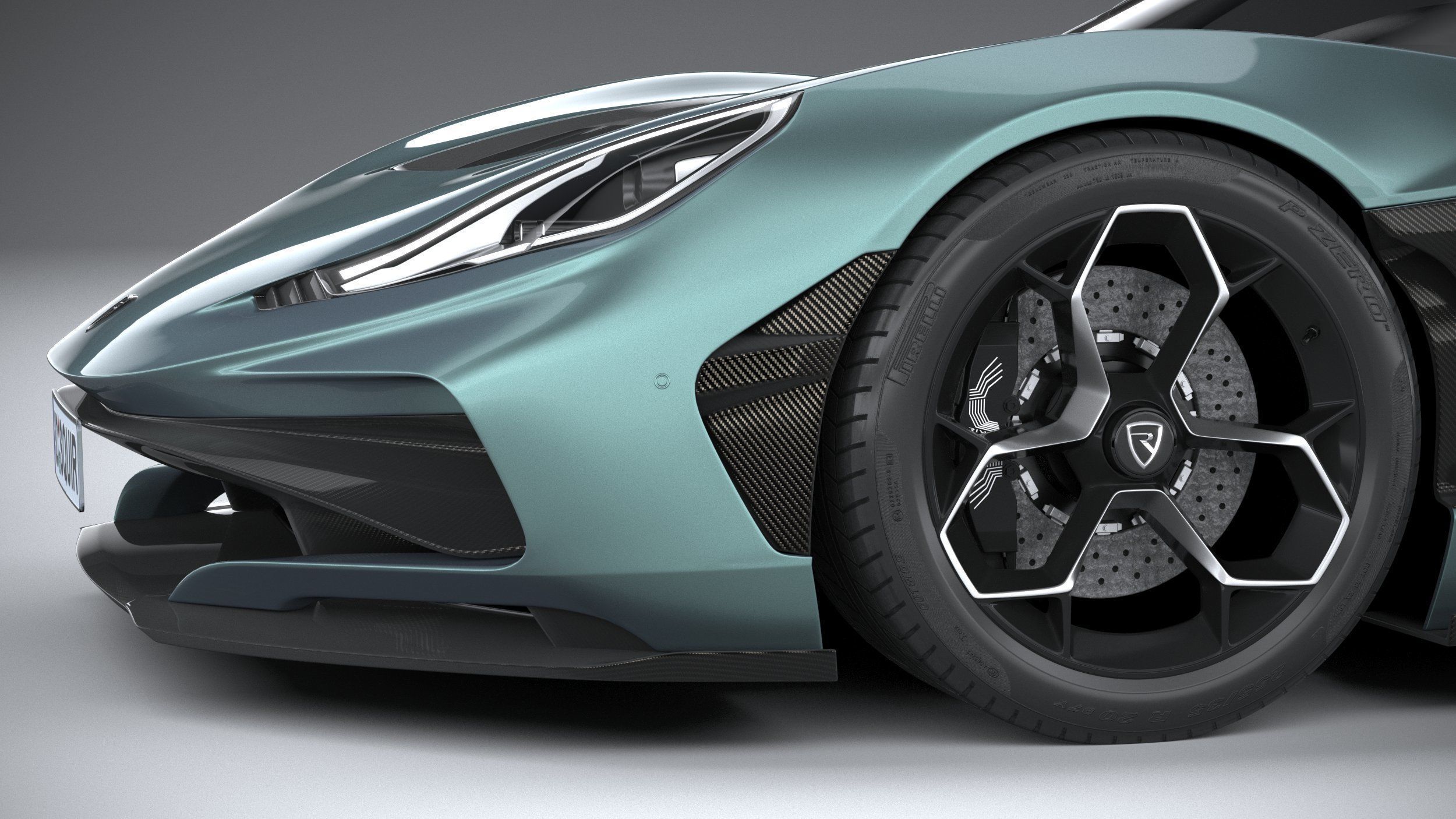 Rimac Nevera R 2025 3D model_3