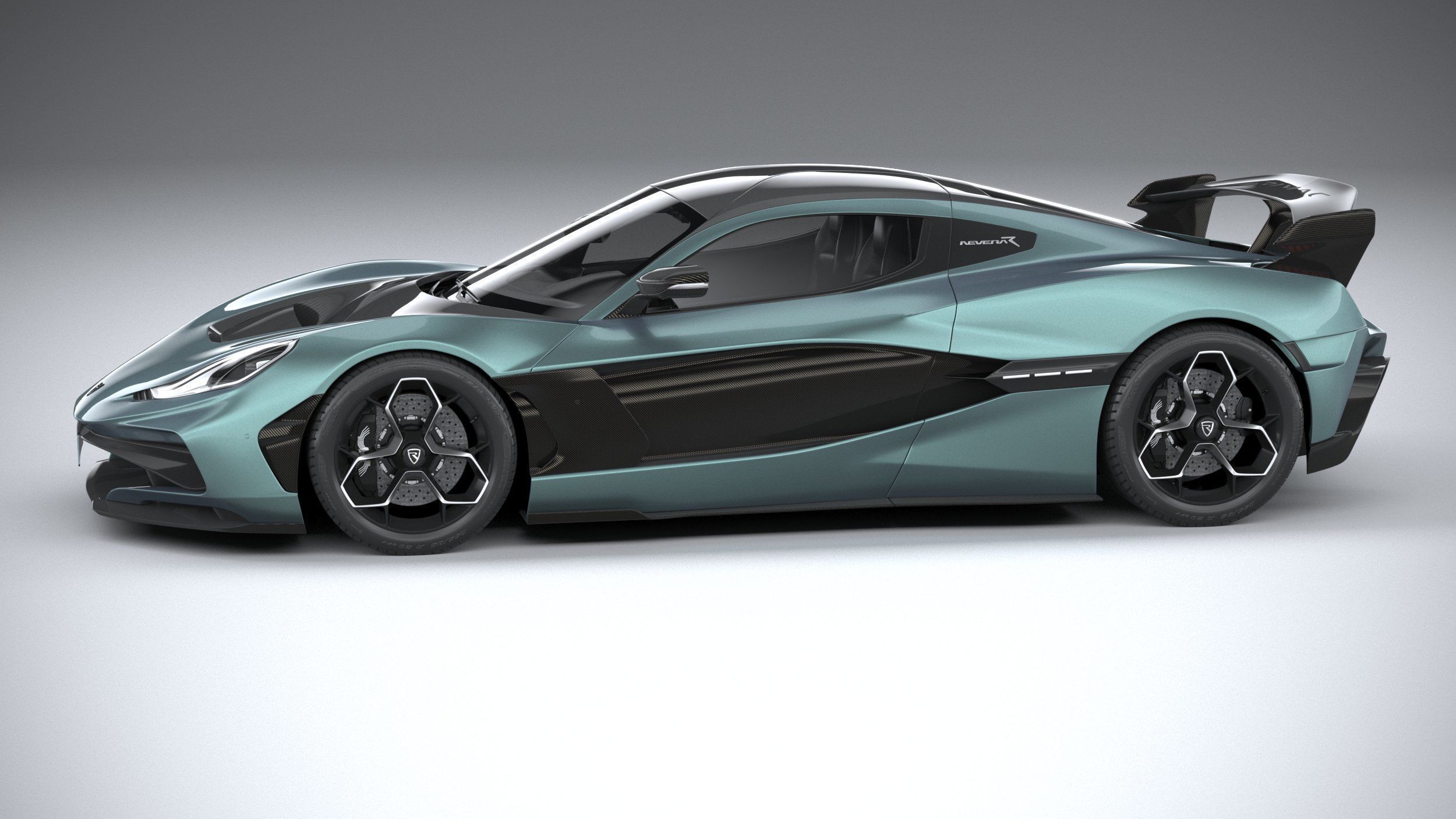 Rimac Nevera R 2025 3D model_8