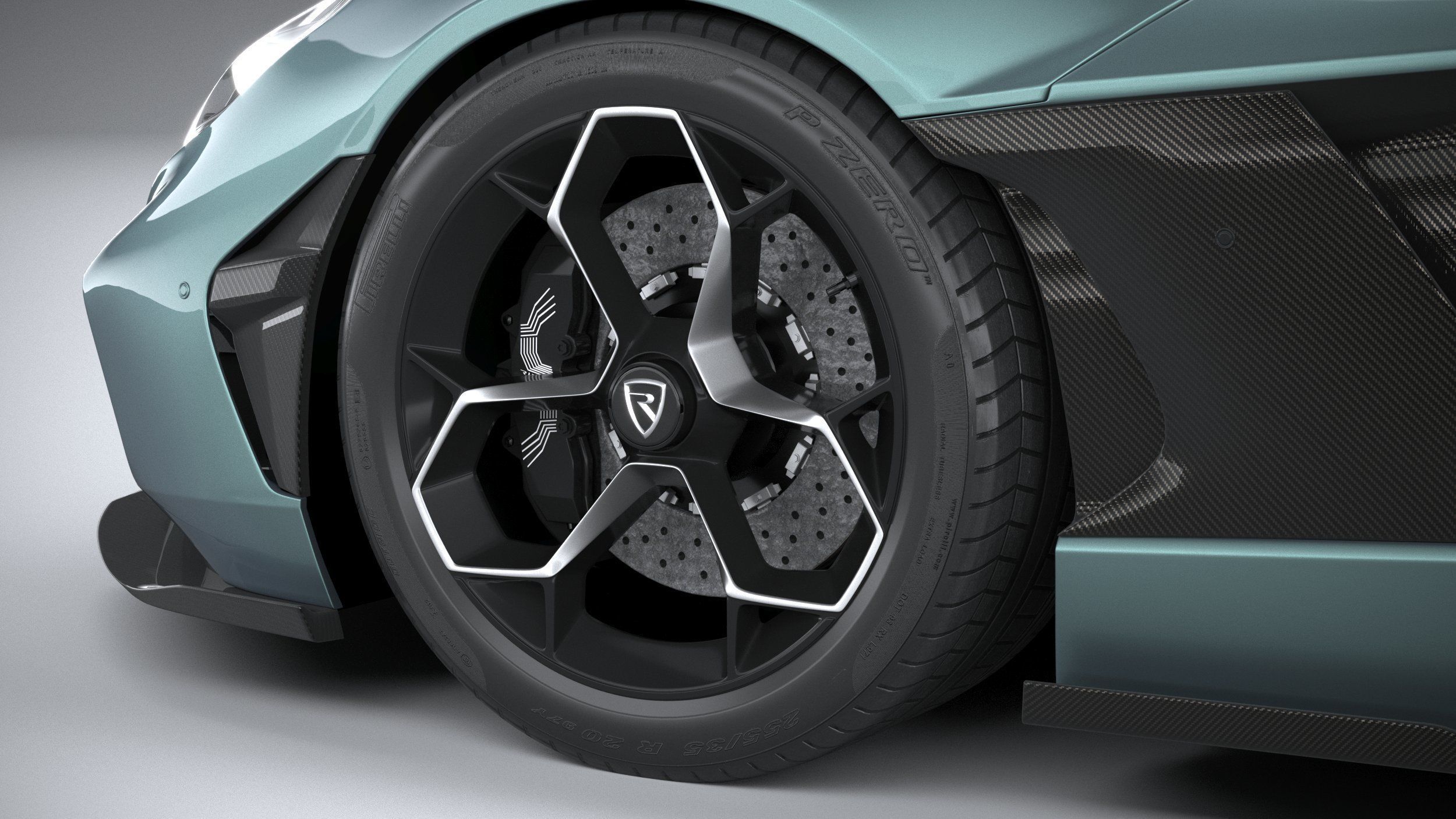 Rimac Nevera R 2025 3D model_16