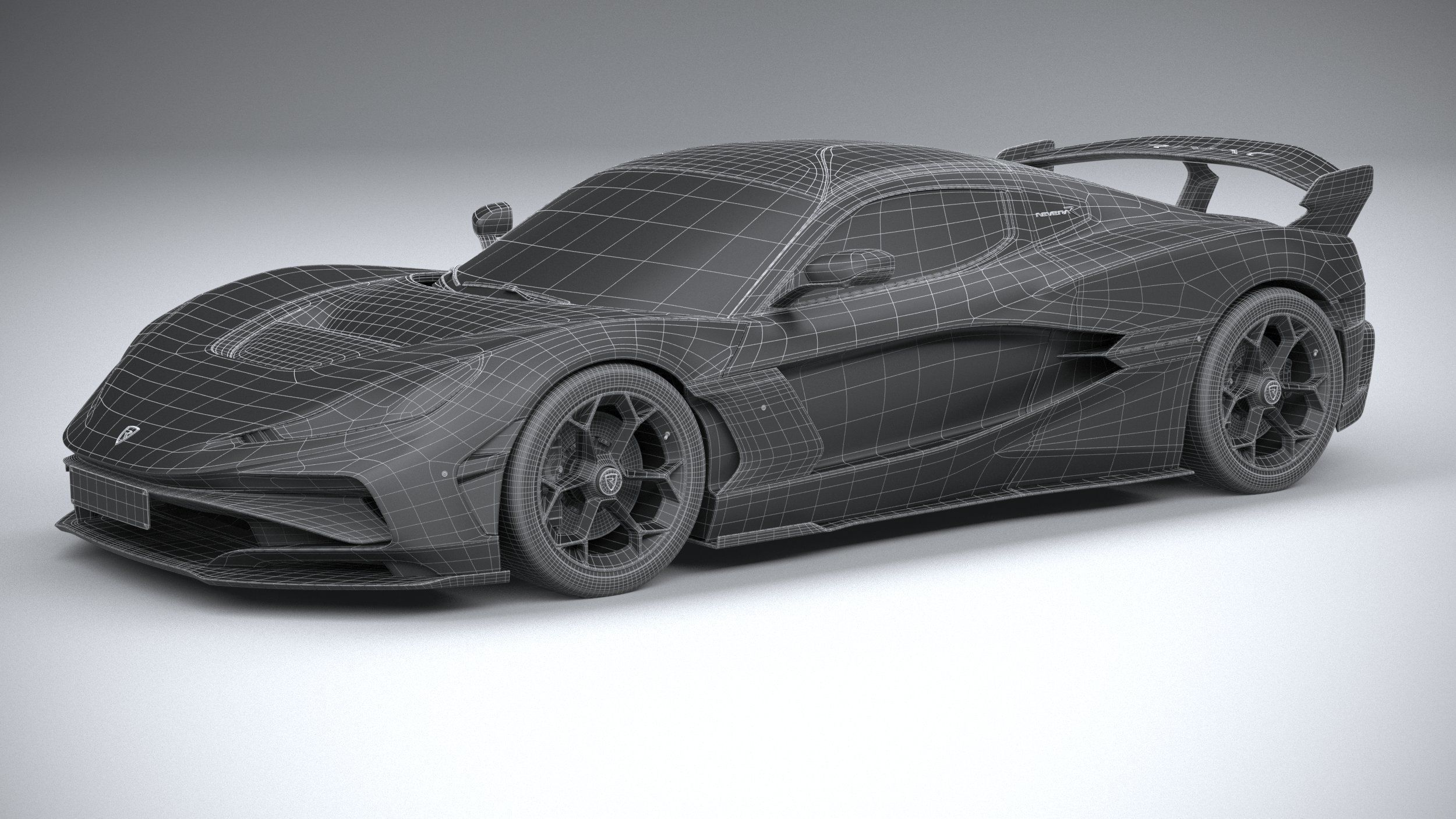 Rimac Nevera R 2025 3D model_28