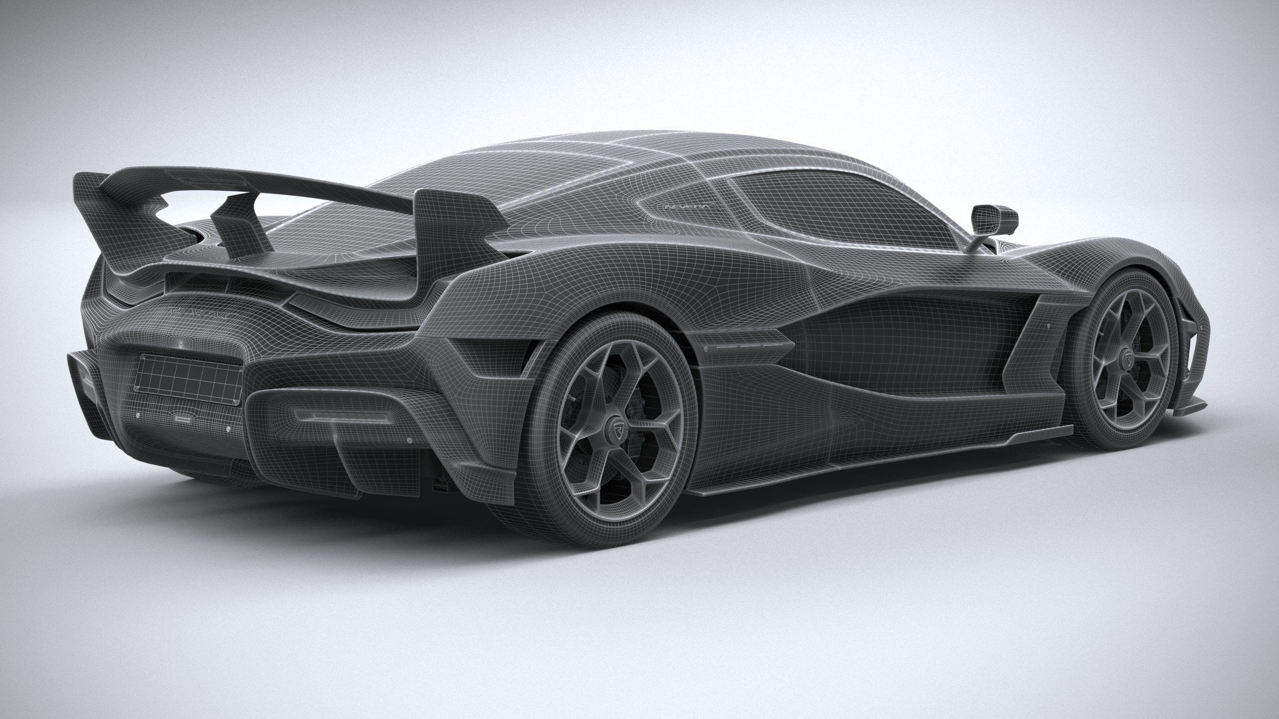 Rimac Nevera R 2025 3D model_27
