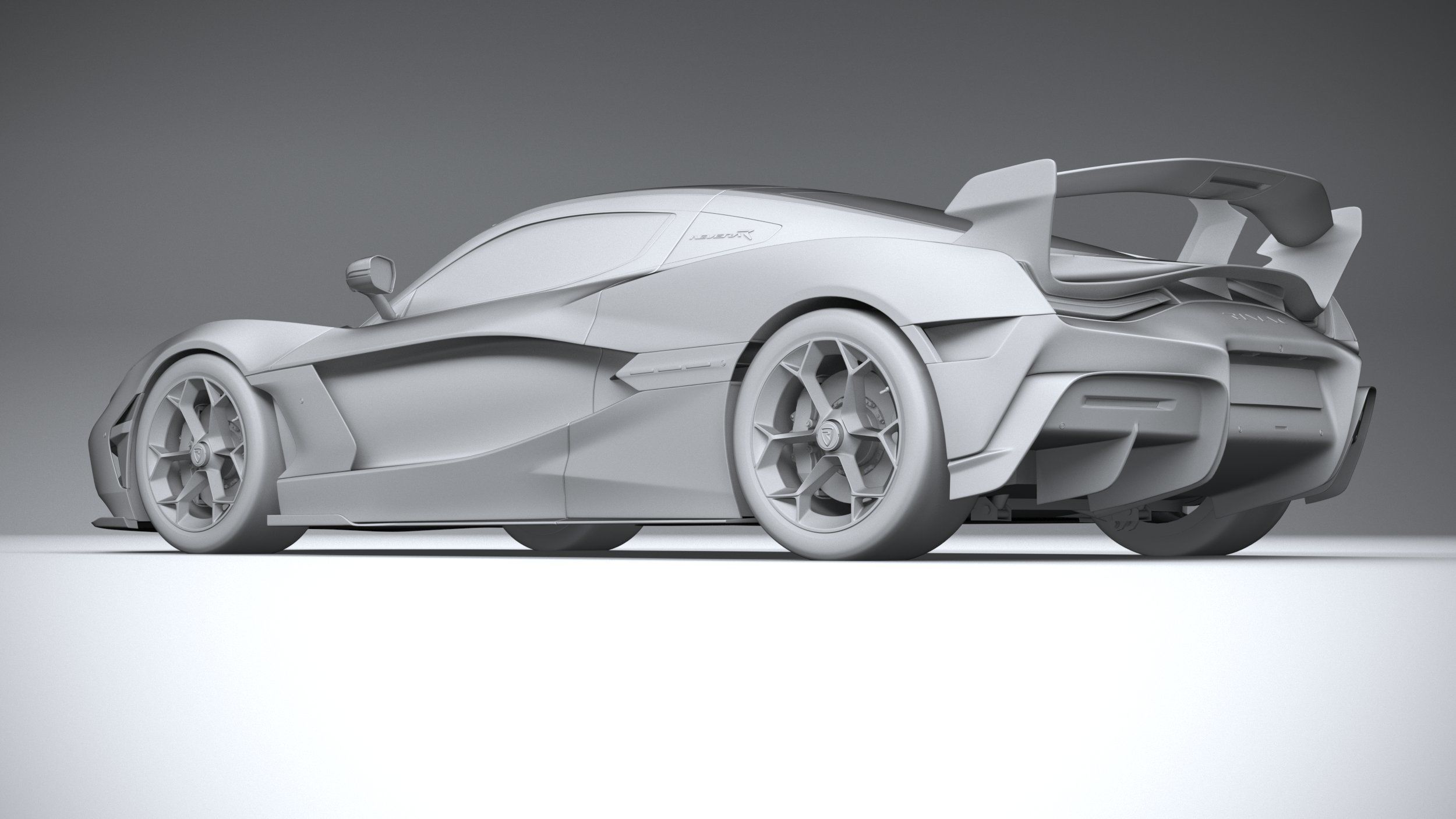 Rimac Nevera R 2025 3D model_21