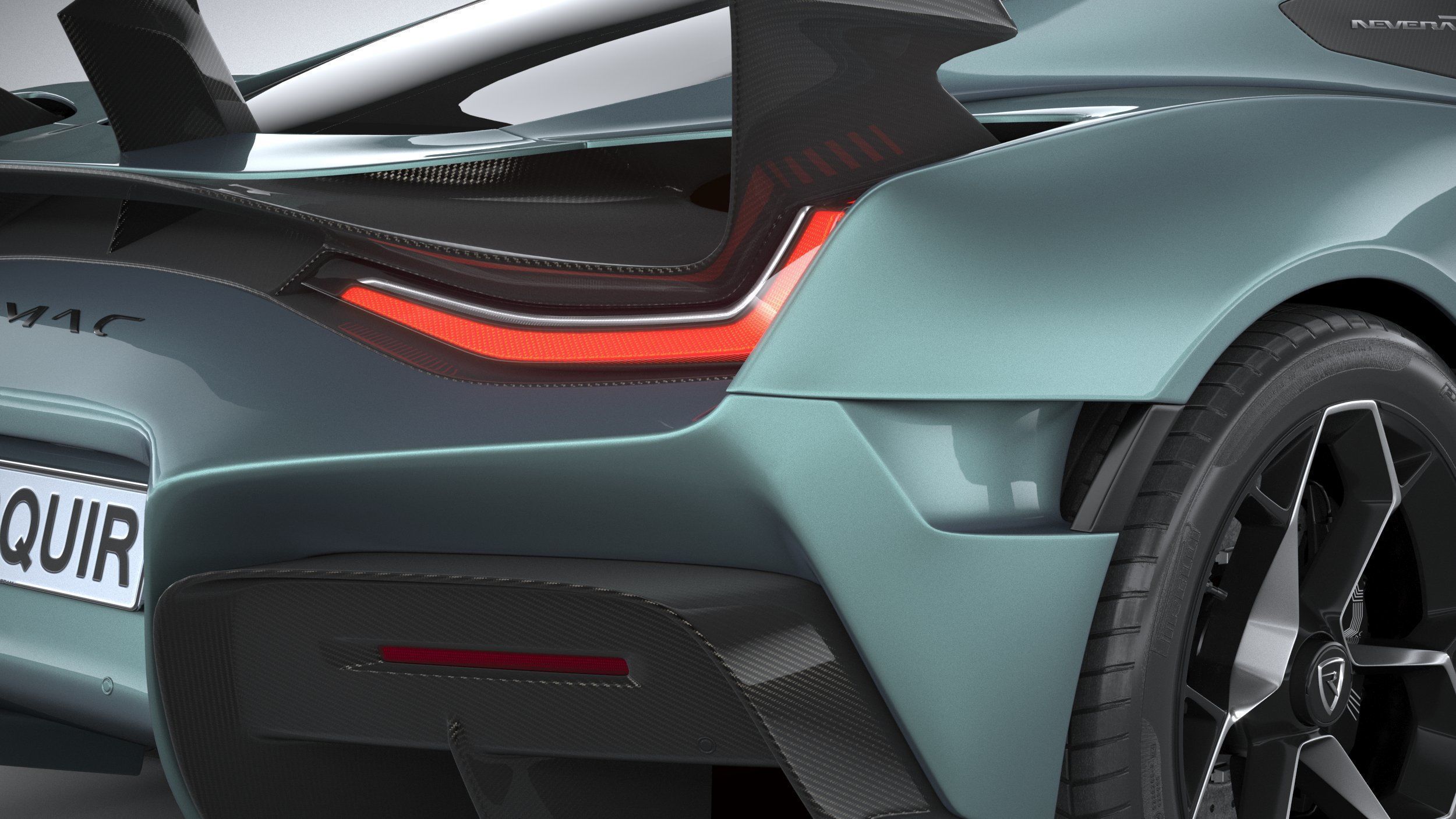 Rimac Nevera R 2025 3D model_18