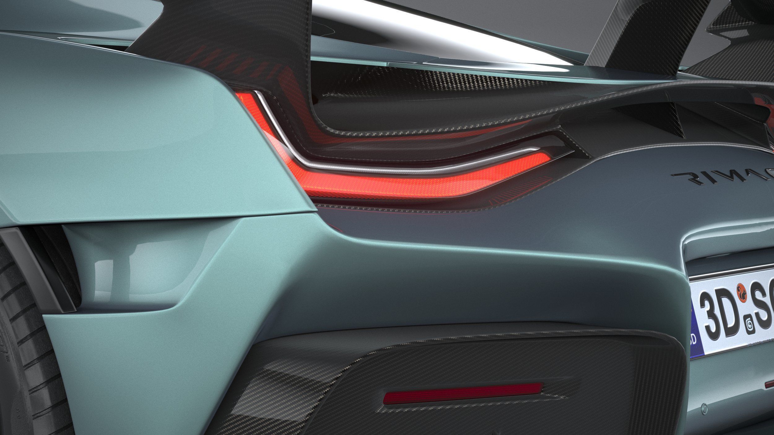 Rimac Nevera R 2025 3D model_15