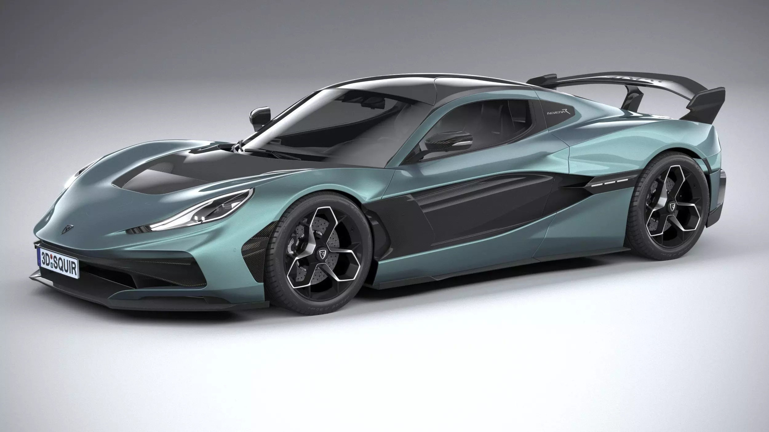 Rimac Nevera R 2025 3D model_0