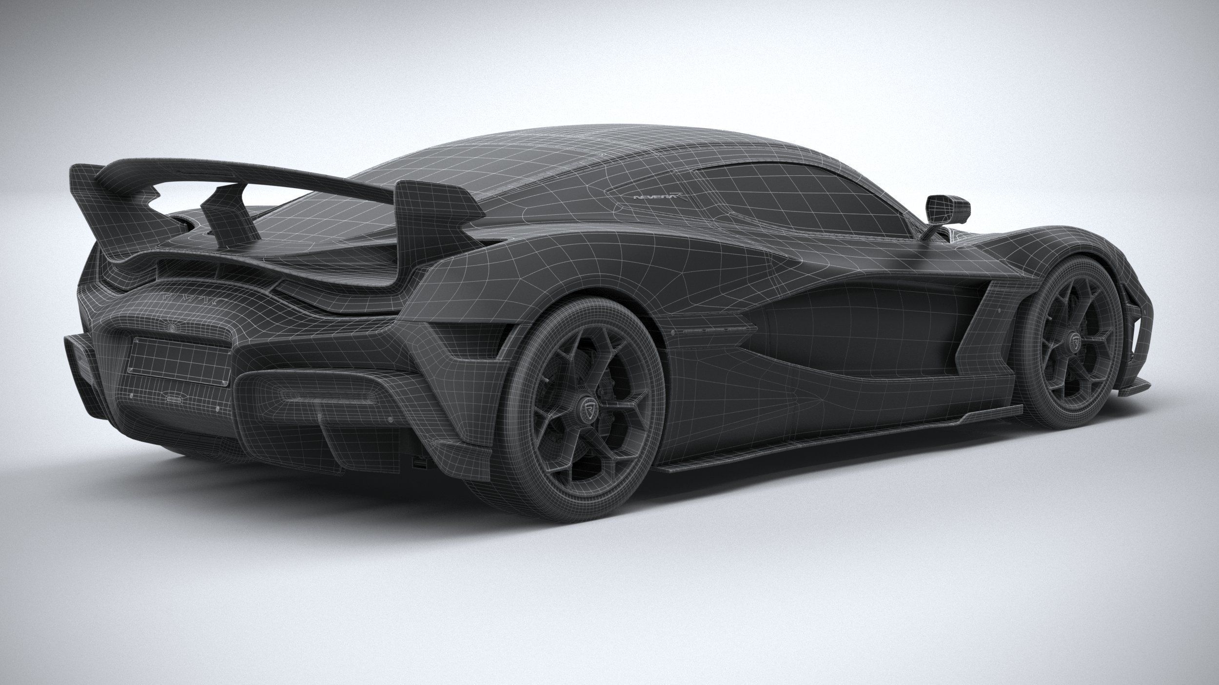 Rimac Nevera R 2025 3D model_29