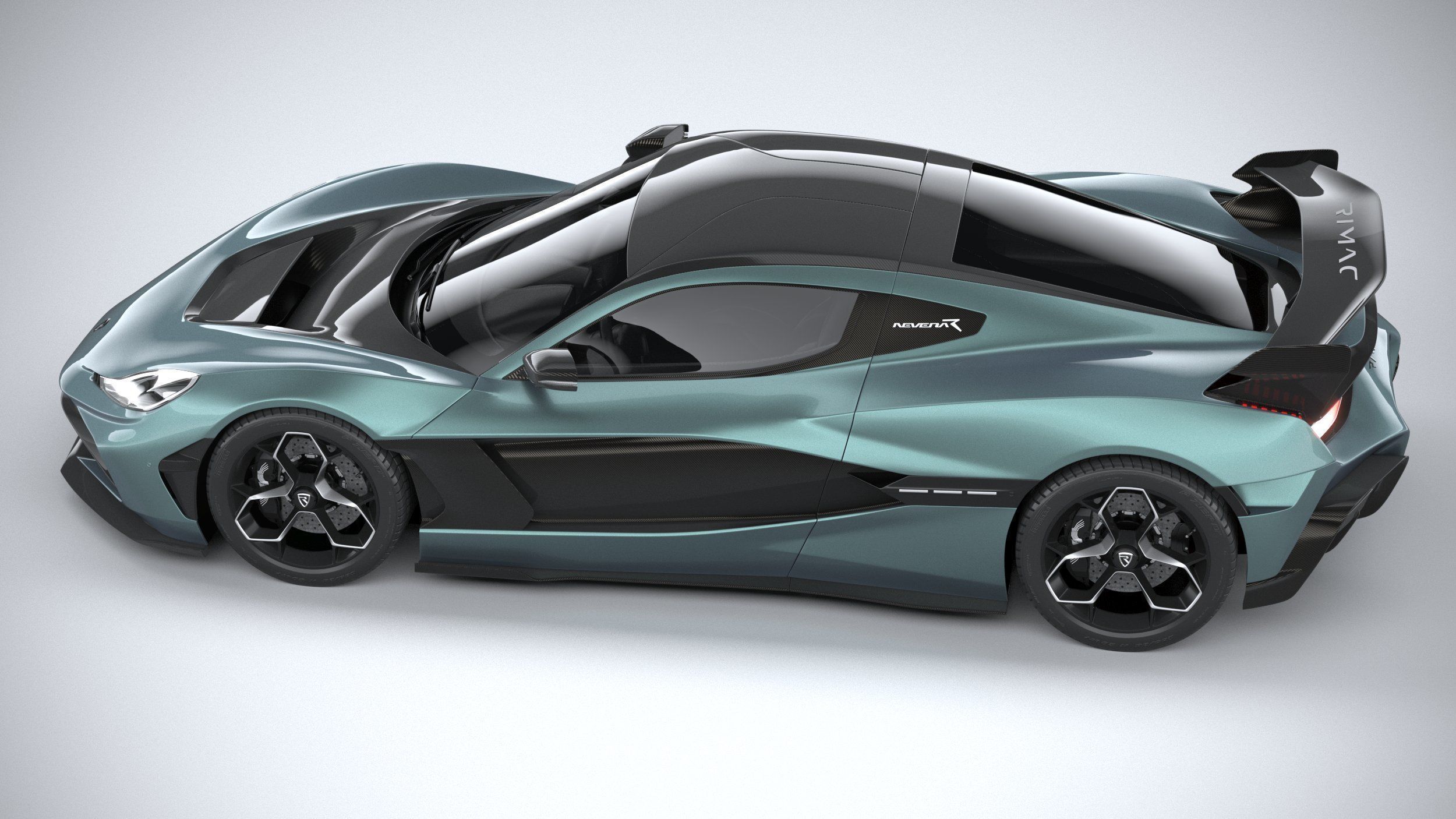 Rimac Nevera R 2025 3D model_9