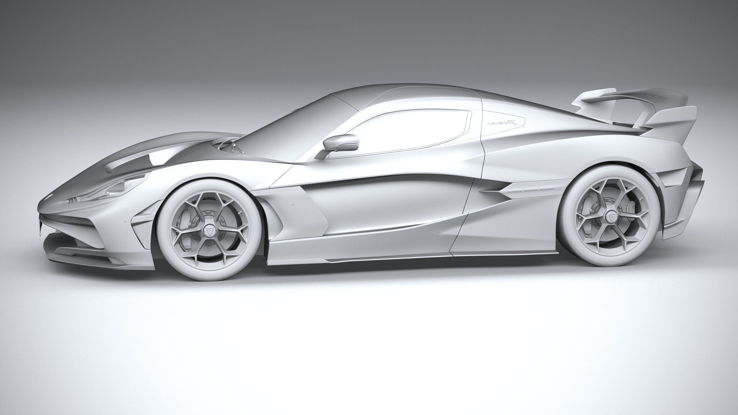 Rimac Nevera R 2025 3D model_22