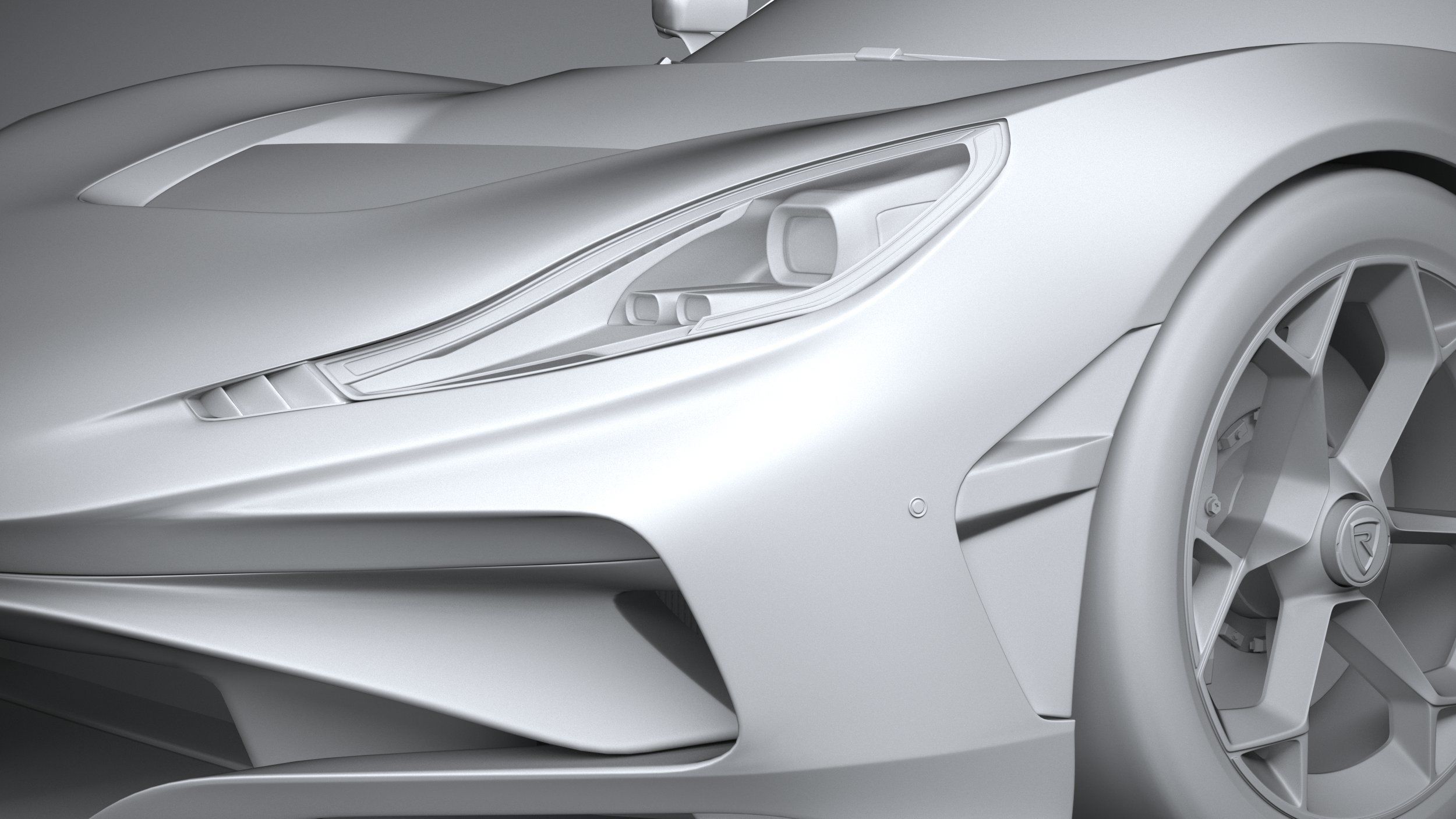 Rimac Nevera R 2025 3D model_23