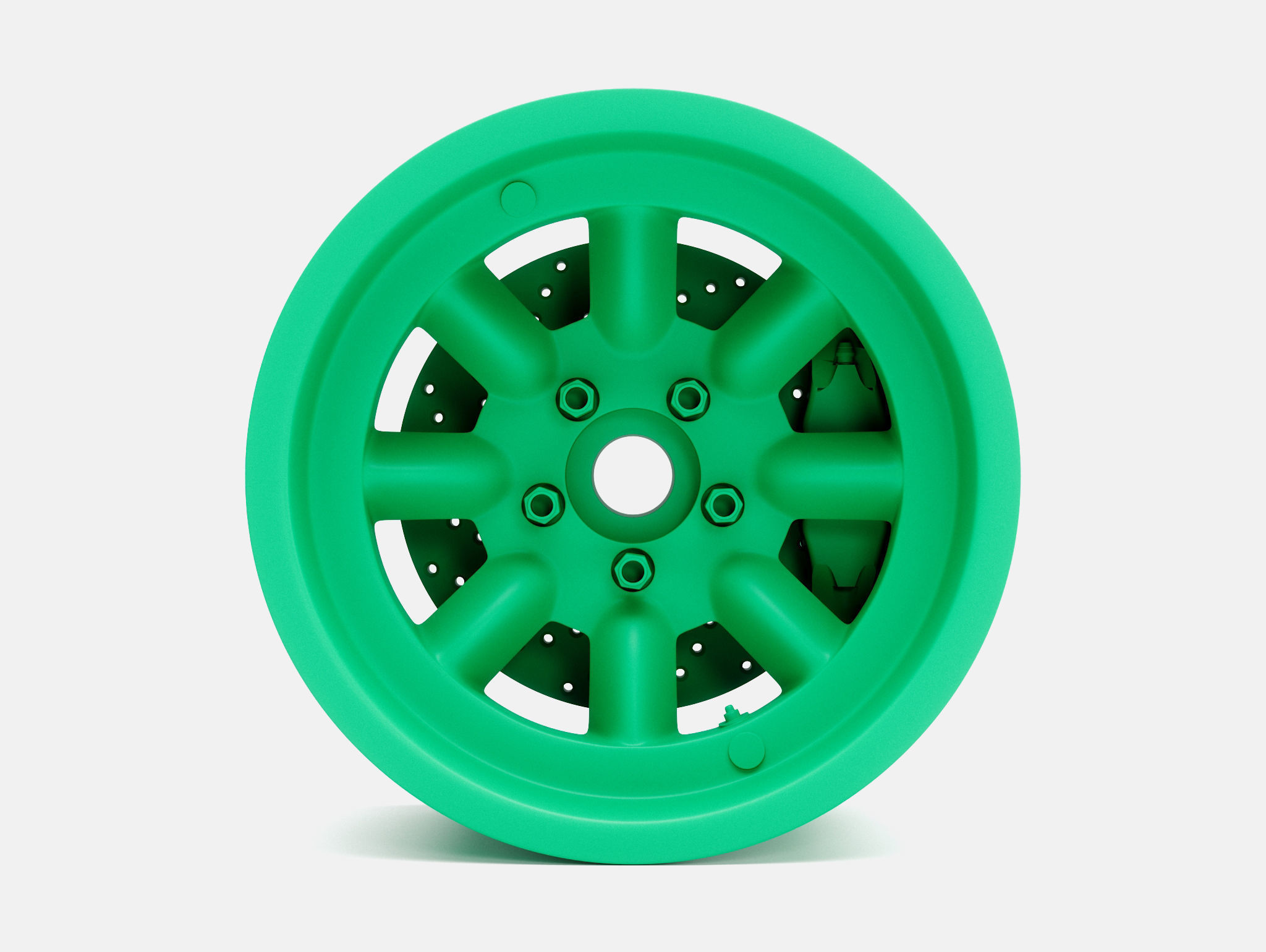 15x10 Minilite Wheel and Brake 3D print model_3