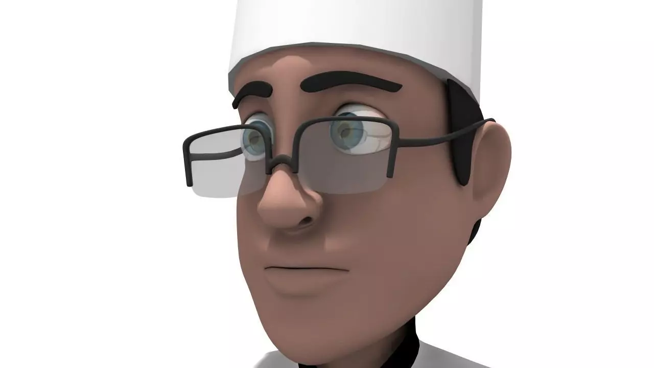 Cheff chef 3D model_0