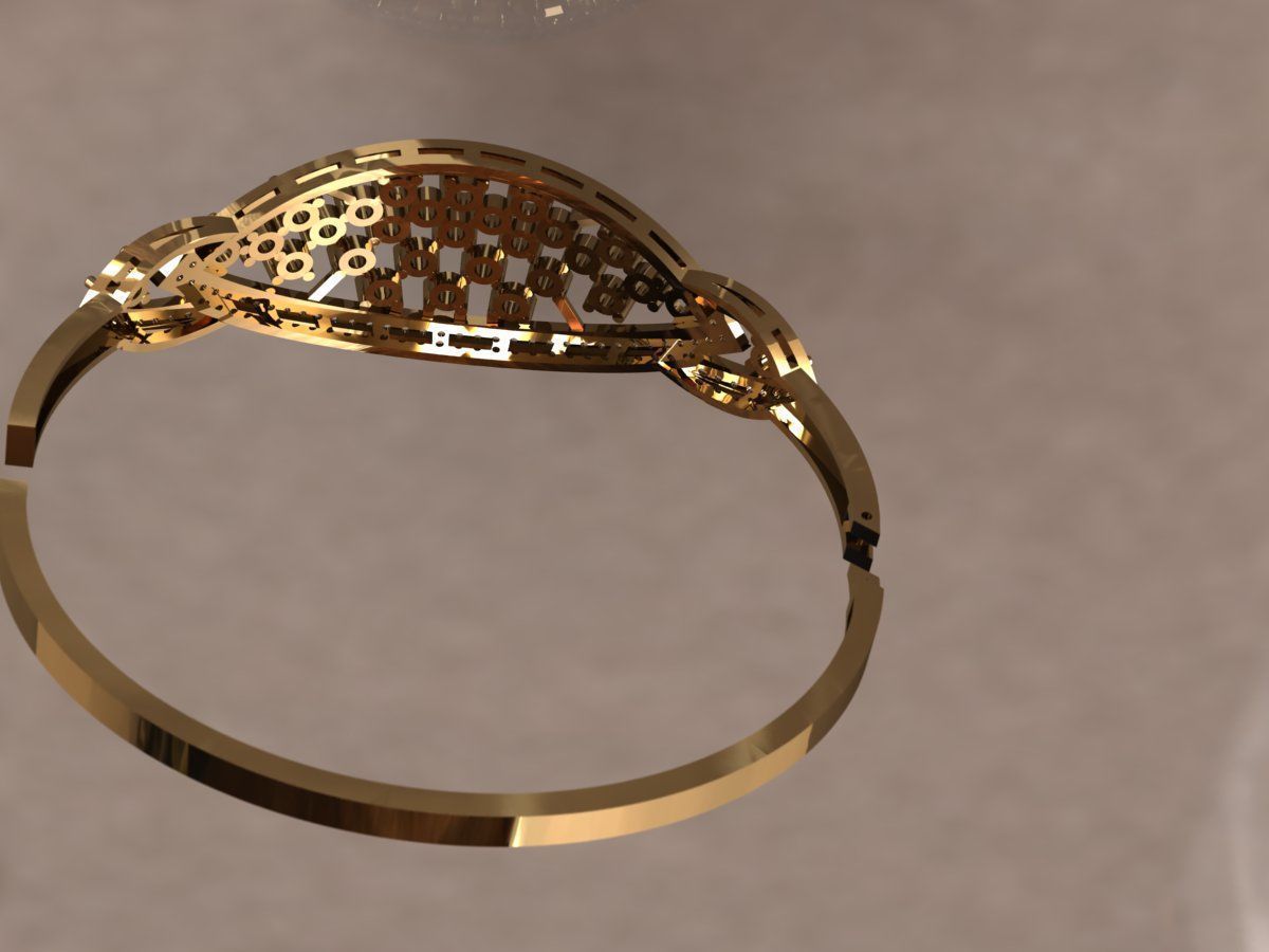 Bracelet 1 marquis 3D print model_6