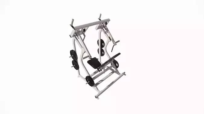 Gym Equipments-gym by Bodysolid-Machine the gym 3D model