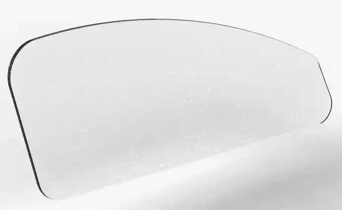 Car Front Door Glass 3D print model