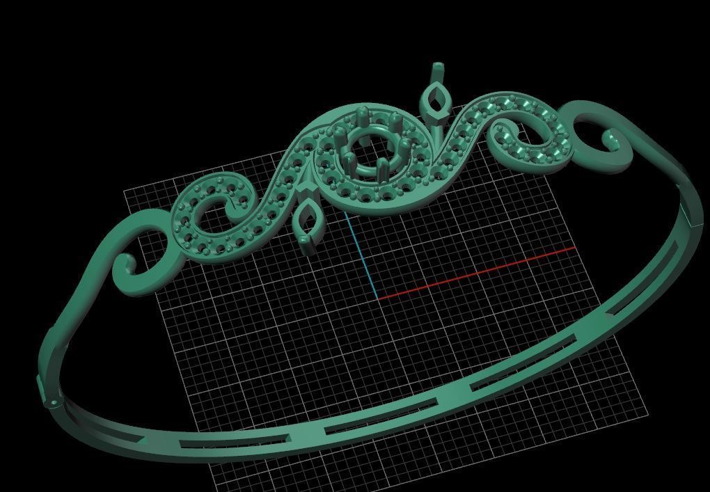 Bracelet 2 3D print model_7