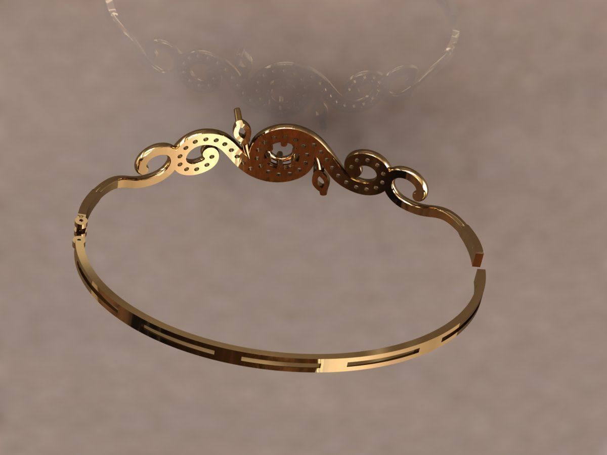Bracelet 2 3D print model_3