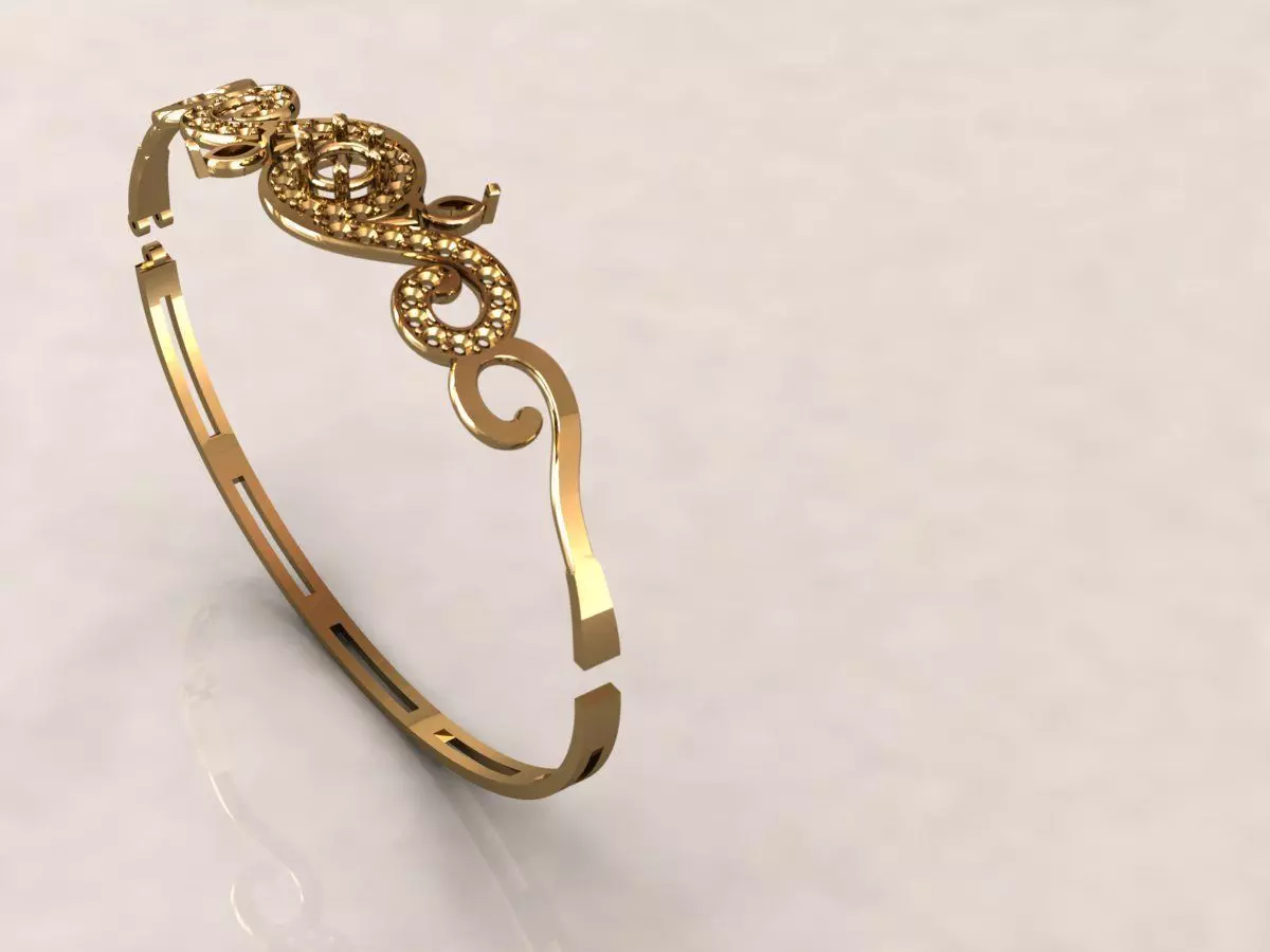 Bracelet 2 3D print model_0