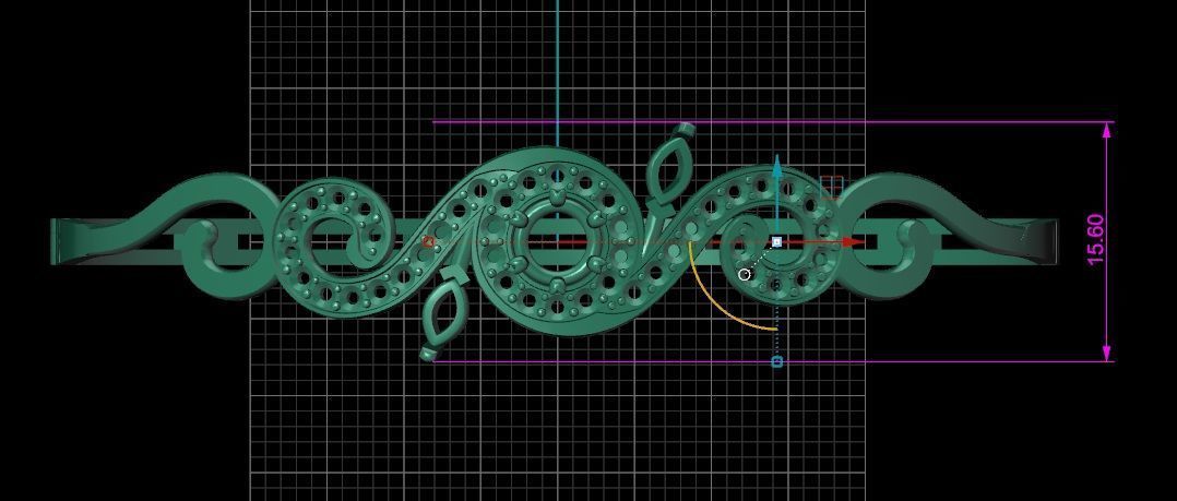 Bracelet 2 3D print model_4