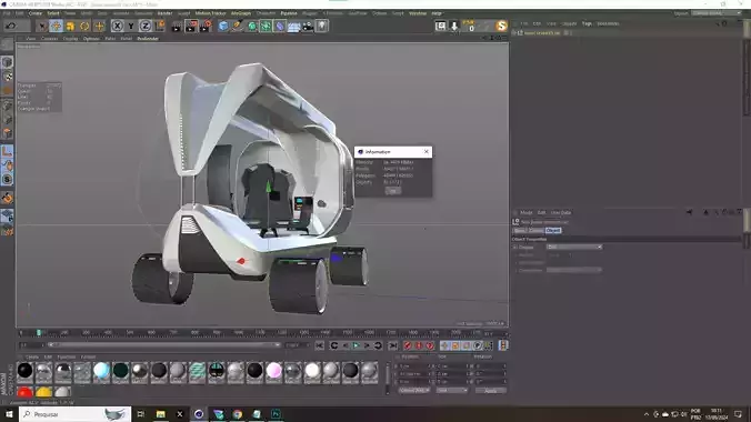Lunar Research Car 3D model Lunar Research Car 3D model