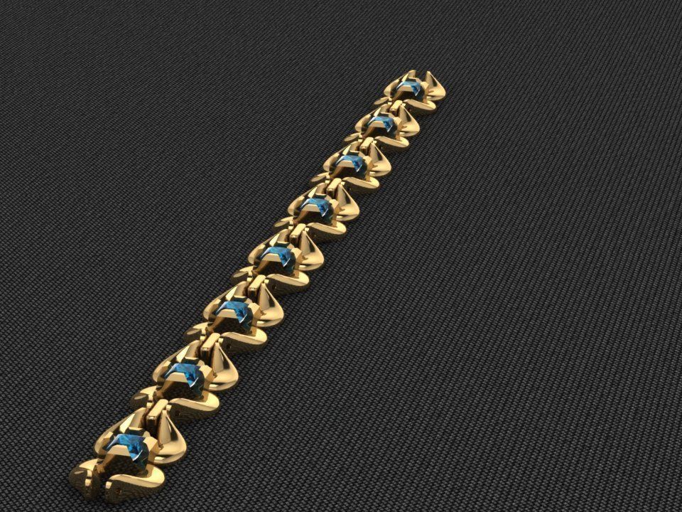 Bracelet 4 3D print model_1