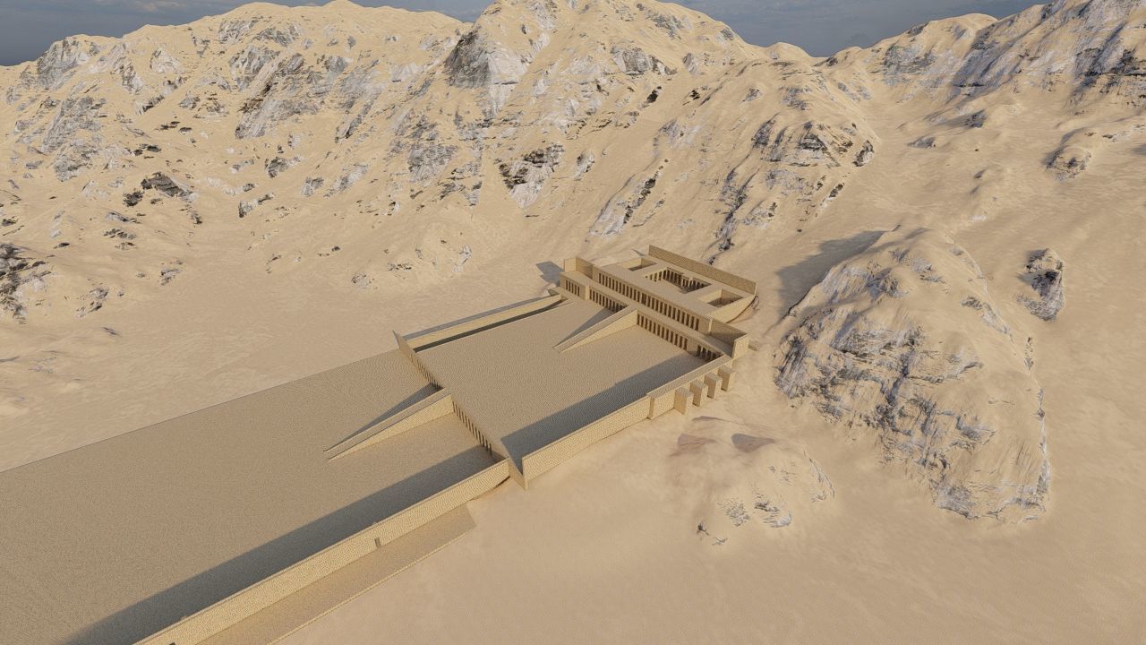 somer ancient pyramid-Ziggurat Temple 3D model_27