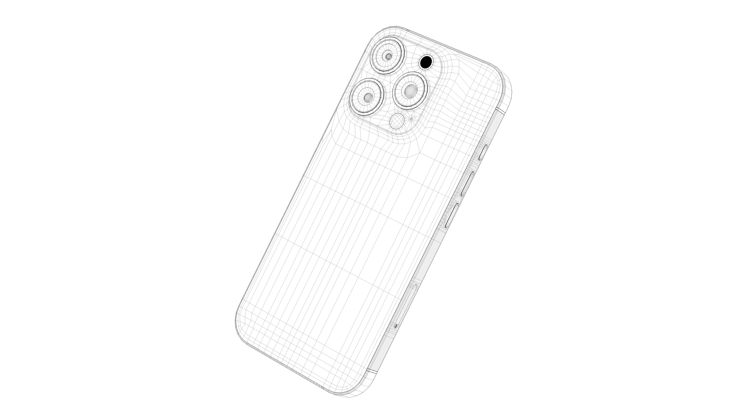 Apple iPhone 16 Pro iPhone 16 Pro Max Apple  flagship smartphone 3D model_4