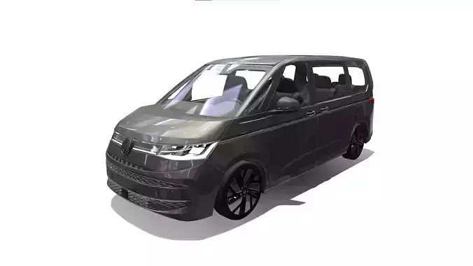 Volkswagen van Life 3D model