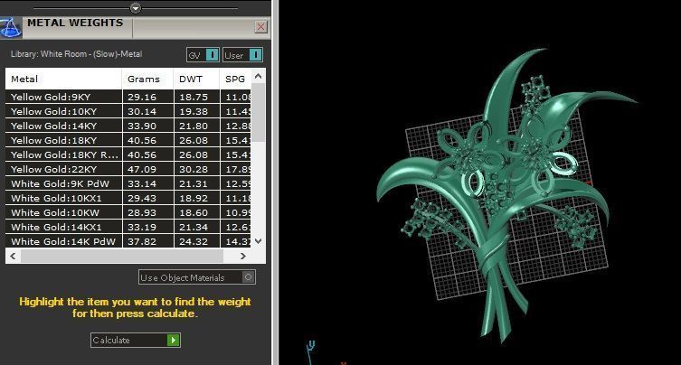 Brooche 1 Flower 3D print model_3