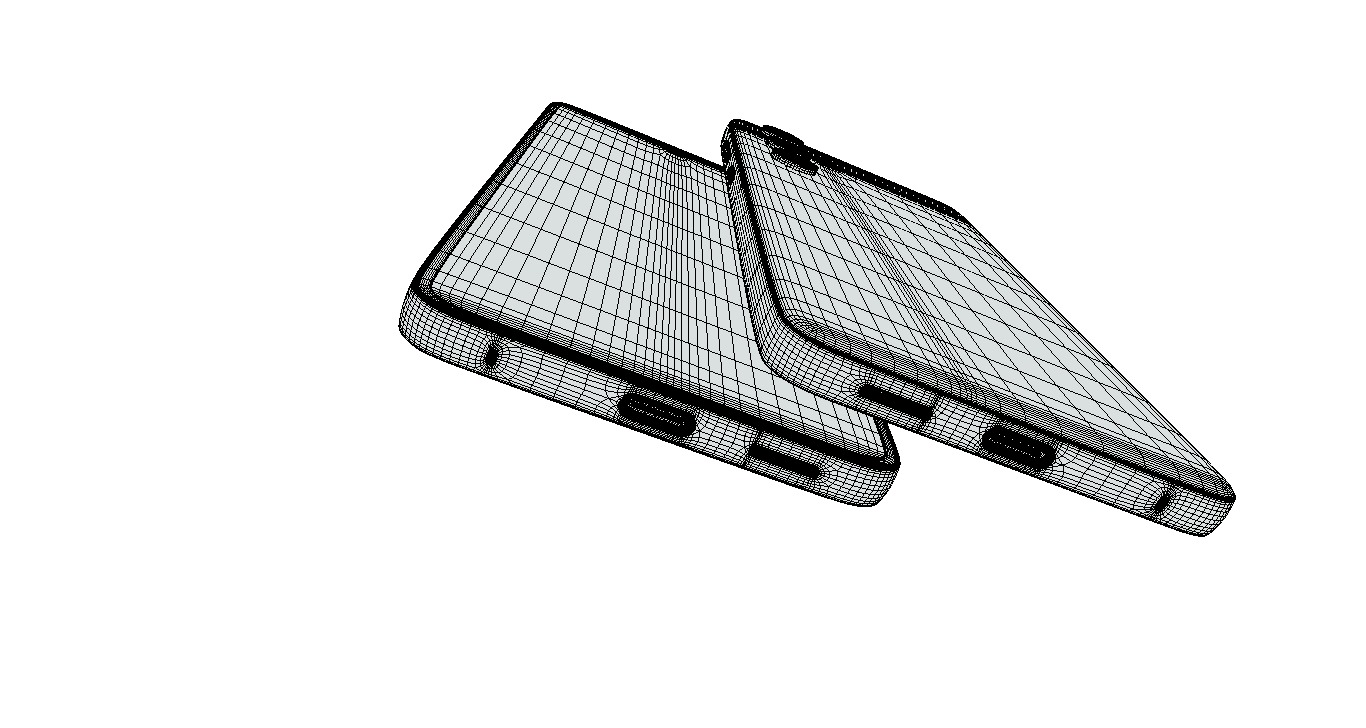 Samsung Galaxy F 5 black 3D model_9