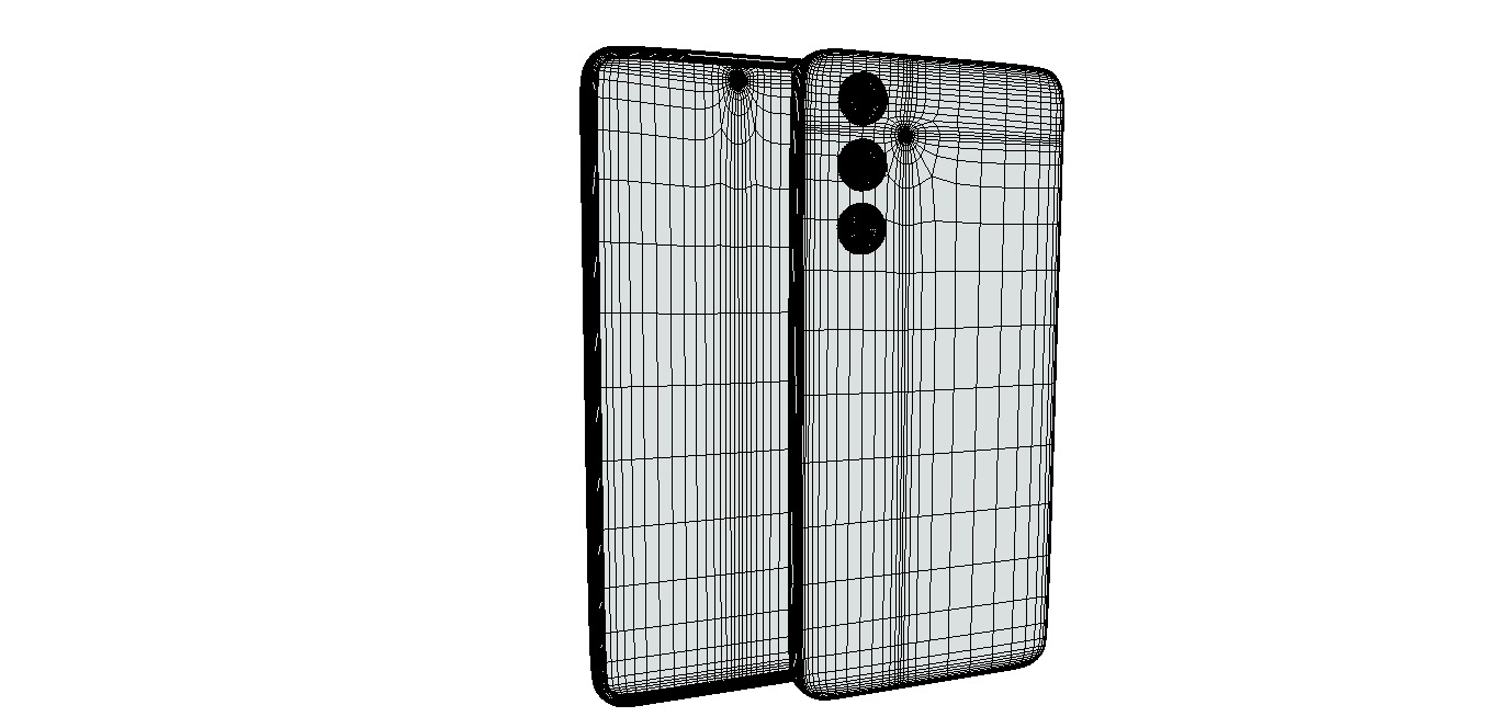 Samsung Galaxy F 5 black 3D model_8