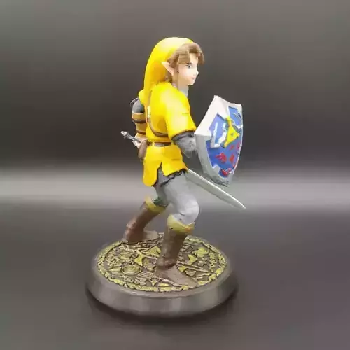 Link Skyward Sword - Zelda - Suavizado - Mayor calidad