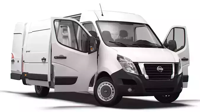 Nissan NV400 Van L3H2 RWD HQ Interior 2021 3D model