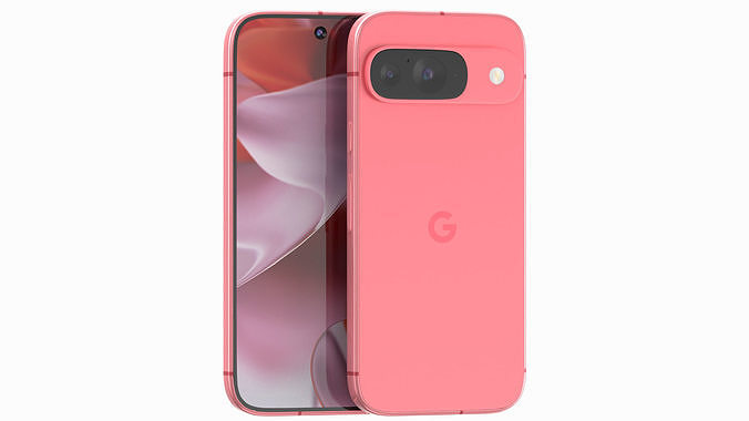 Google Pixel 9 Peony 3D model
