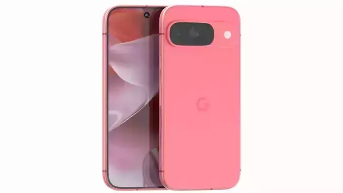 Google Pixel 9 Peony 3D model