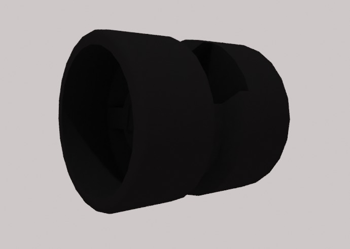Lego Tire pack Low-poly 3D model_15
