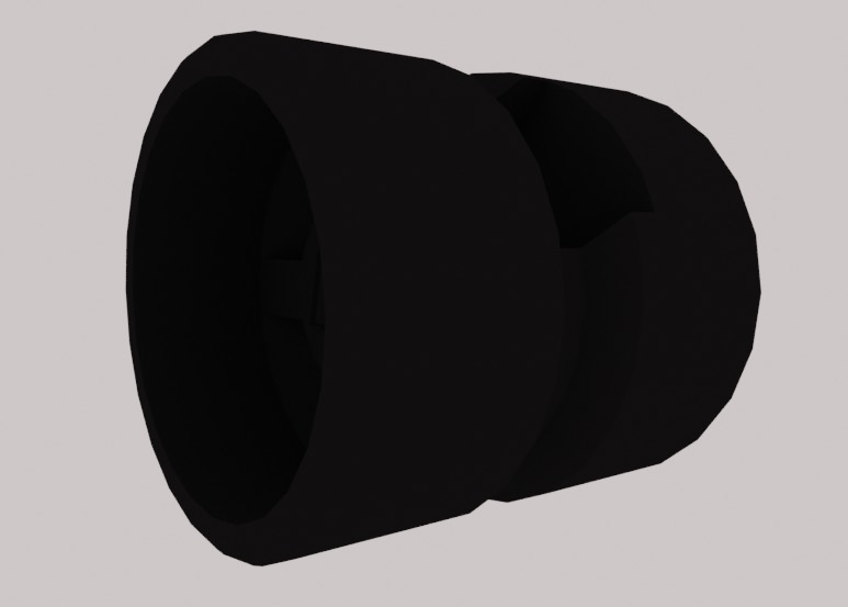 Lego Tire pack Low-poly 3D model_16