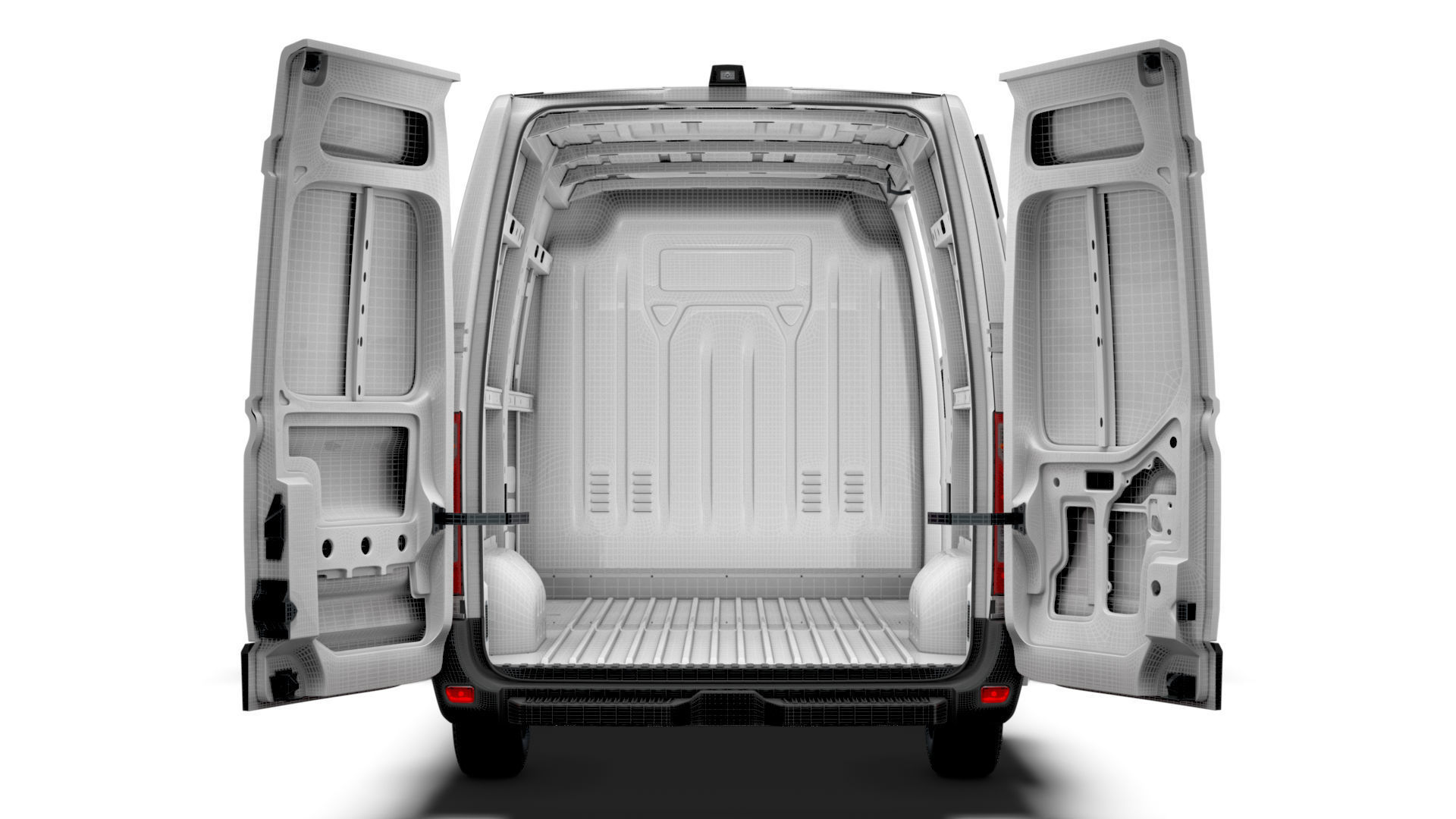 Renault Master Van L3H2 RWD HQInterior 2023 3D model_25