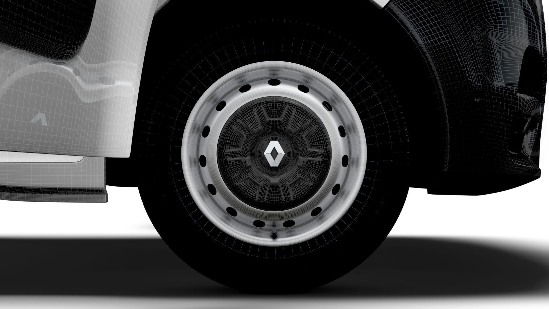 Renault Master Van L3H2 RWD HQInterior 2023 3D model_12