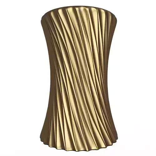 Flower Pot 021 Low-poly 3D model