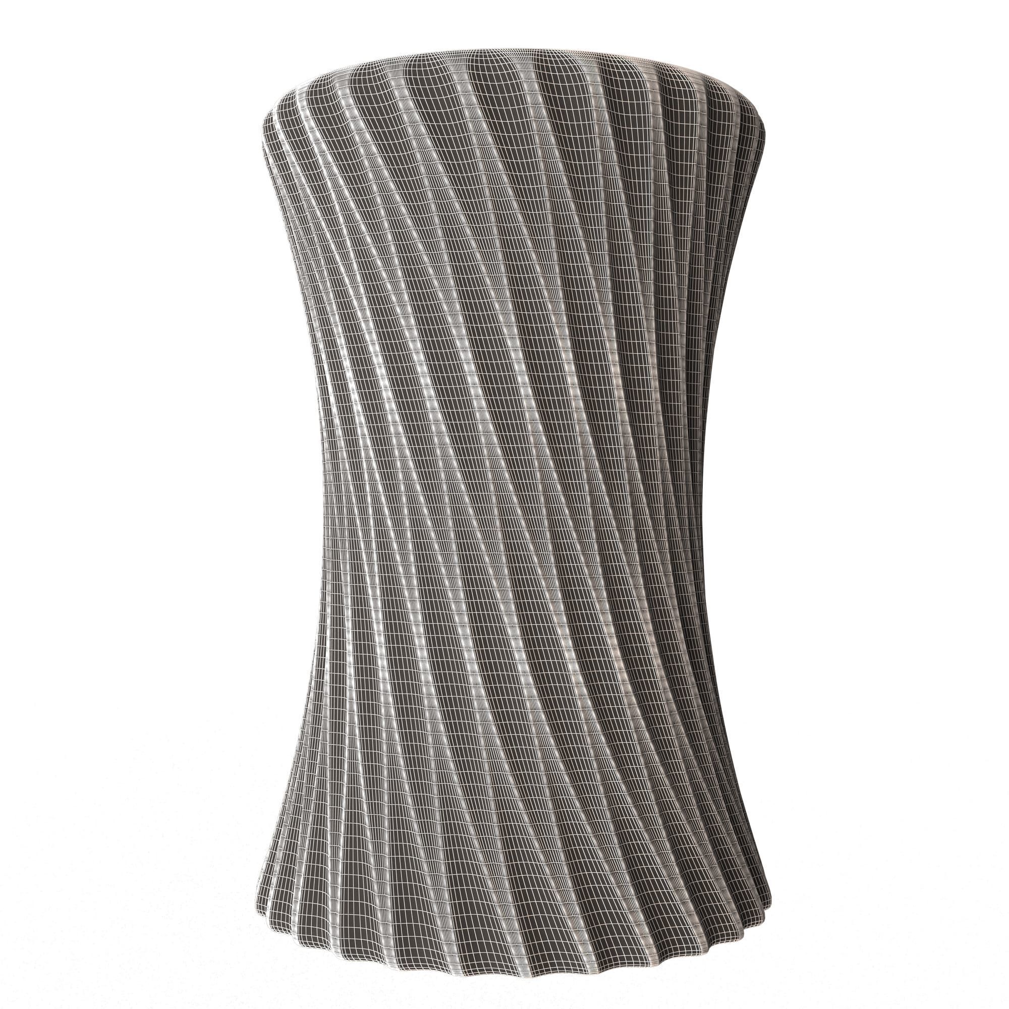 Flower Pot 021 Low-poly 3D model_8